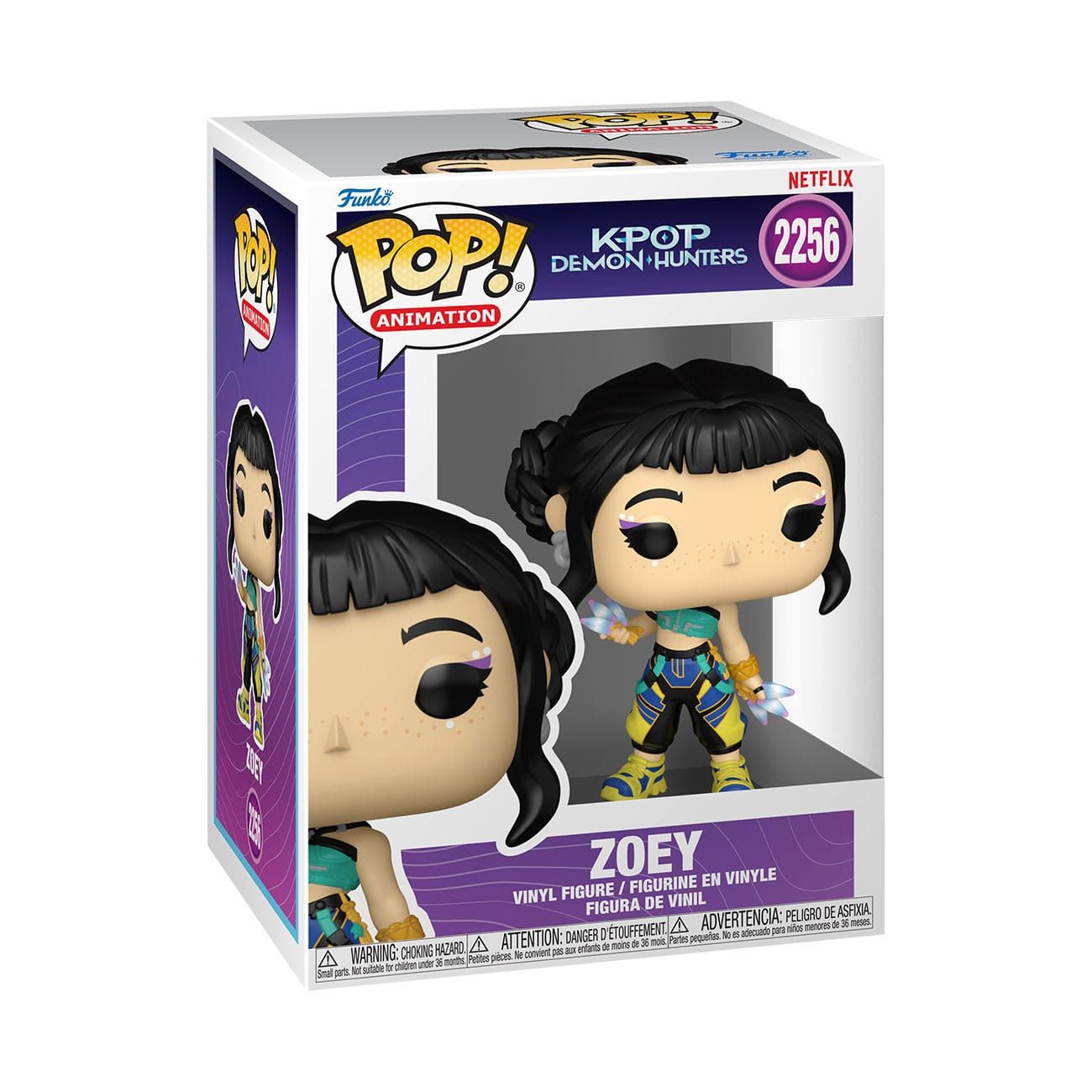 KPop Demon Hunters Funko POP! Animation Vinyl 2256 Figure Zoey 9 cm