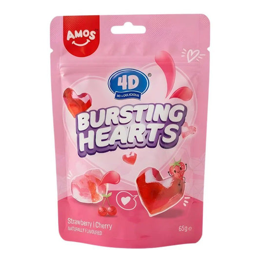 Caramelle Gommose Fragola - Ciliegia 4D 65g