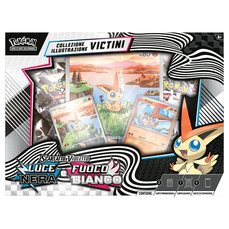 POKEMON - COLLEZIONE VICTINI - LUCE NERA E FUOCO BIANCO