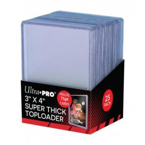 TOPLOADER 3" X 4" - SUPER THICK 75PT