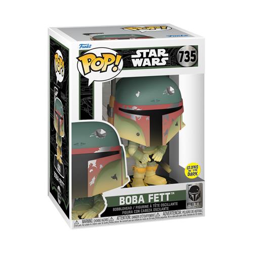 Star Wars: Fett Legacy - Funko POP! Star Wars Vinyl Figure 735 Boba Fett Glow in the dark