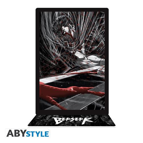 ABYACF029 - BERSERK - ACRYL 2D PRINT FIGURE - GUTS 9,5CM