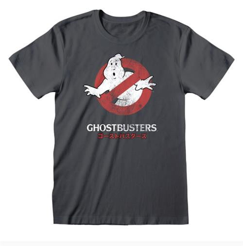 GHOSTBUSTERS - T-SHIRT - JAPANESE LOGO