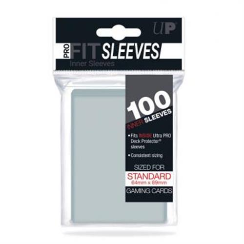 PRO FIT - 100 BUSTE TRASPARENTE PER DOPPIA PROTEZIONE