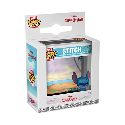 DISNEY: LILO & STITCH - POP FUNKO BITTY DELUXE VINYL FIGURE - STITCH (BEACH)