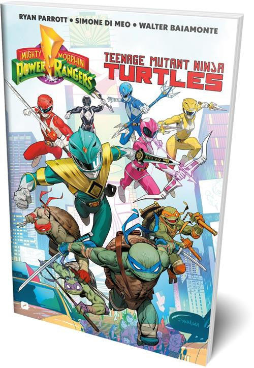 MIGHTY MORPHIN POWER RANGERS & TEENAGE MUTANT NINJA TURTLES