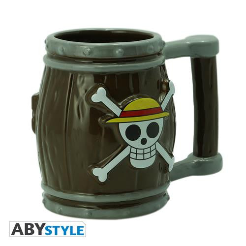 ONE PIECE - Tazza 3D 460ml - Barrel