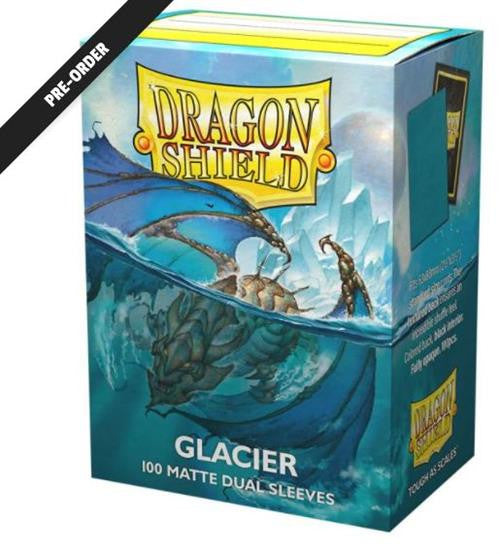 100 STANDARD SIZE MATTE DUAL SLEEVES - GLACIER MINIOM