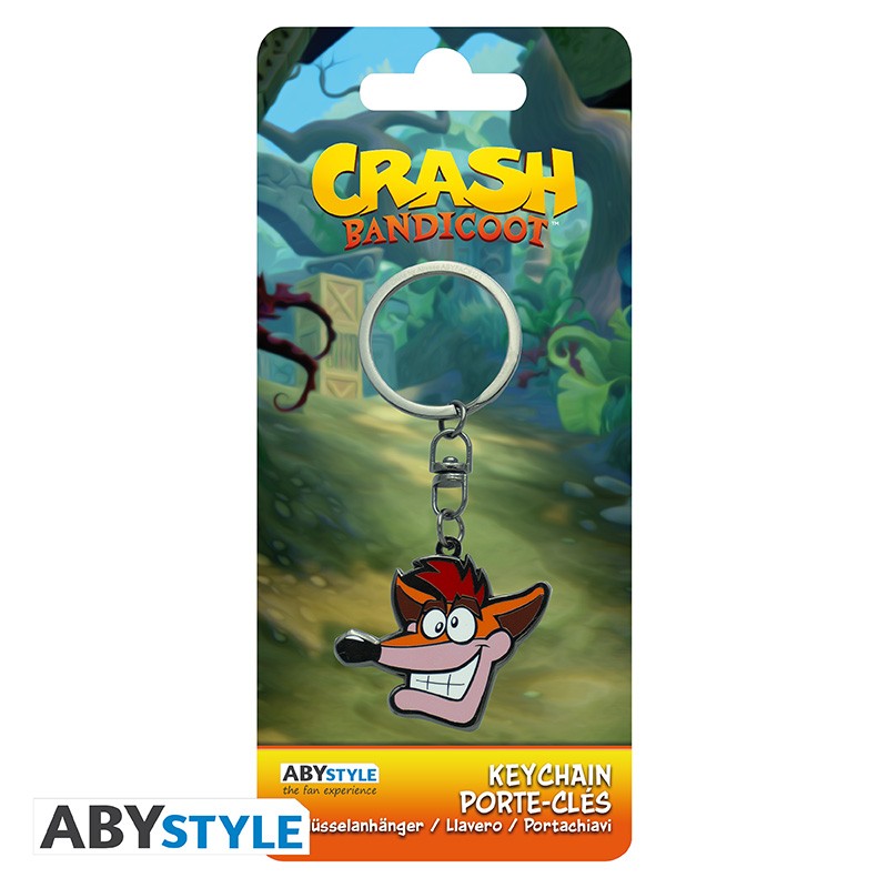 ABYKEY443 - CRASH BANDICOOT - Portachiavi "Crash"