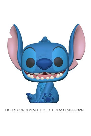 Lilo & Stitch Funko POP! Disney Vinyl Figure 1045 Smiling Seated Stitch 9 cm