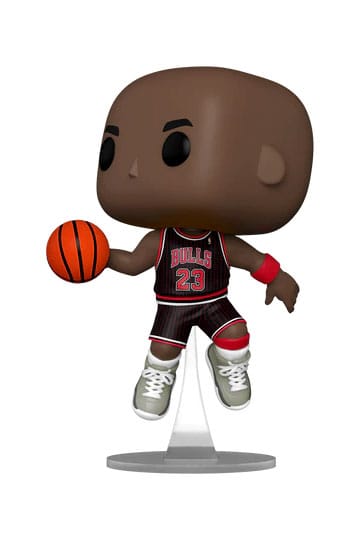 NBA Legends Funko POP! Sports Vinyl Figure 126 Bulls- Michael Jordan w/Jordans (Blk Pinstripe Jersey) 9 cm