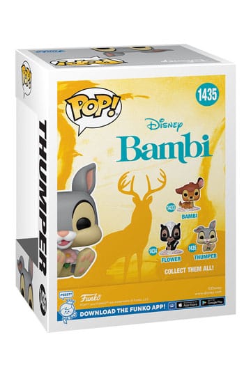 Bambi 80th Anniversary Funko POP! Disney Vinyl Figure 1435 Thumper 9 cm