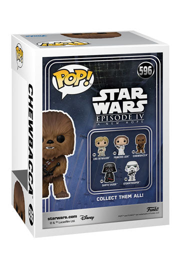 Star Wars New Classics Funko POP! Star Wars Vinyl Figure 596 Chewbacca 9 cm