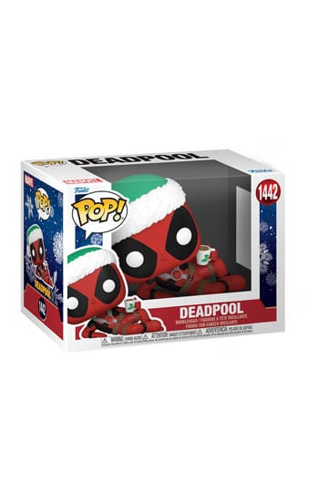 Marvel Funko POP! Vinyl Figure 1442 Holiday Deadpool 9 cm