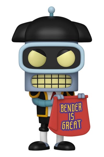 Futurama Funko  Pop! Animation Vinyl 1756 Figure Bender (Matador) 9 cm