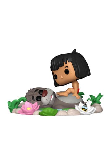 The Jungle Book Funko POP Moments Vinyl Figures 1490 Baloo & Mowgli 11 cm