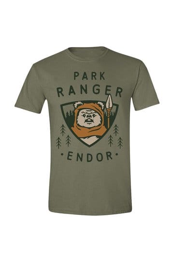 Star Wars T-Shirt Park Ranger Ewok TAGLIA M