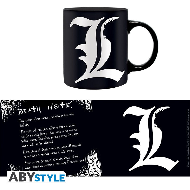 ABYMUG472 - DEATH NOTE - TAZZA Mug 320 ml L & rules