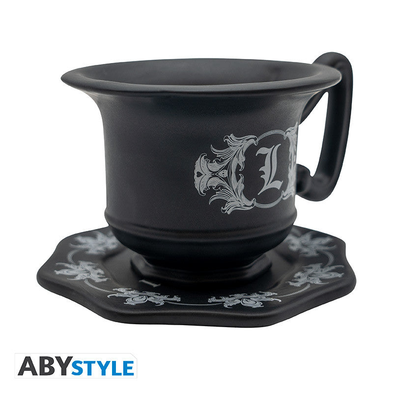 DEATH NOTE - Mug 3D con Piattino L's Cup ABYstyle
