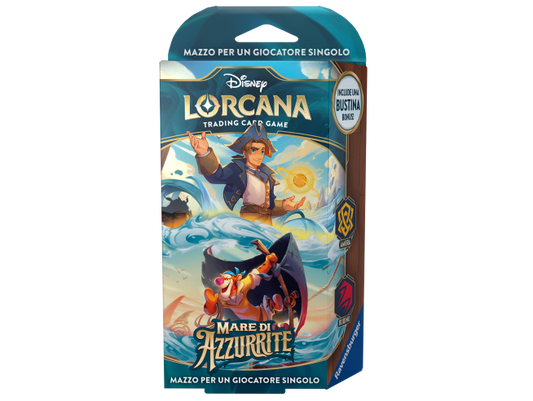 LORCANA - STARTER DECKS - AMBRA RUBINO - MARE DI AZZURRITE - ITA