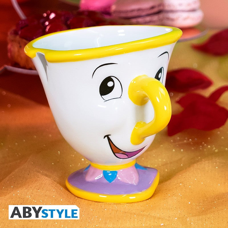 ABYTAB057 - DISNEY - THE BEAUTY AND THE BEAST - TEIERA CON TAZZINA - MRS.BRIC CHICCO