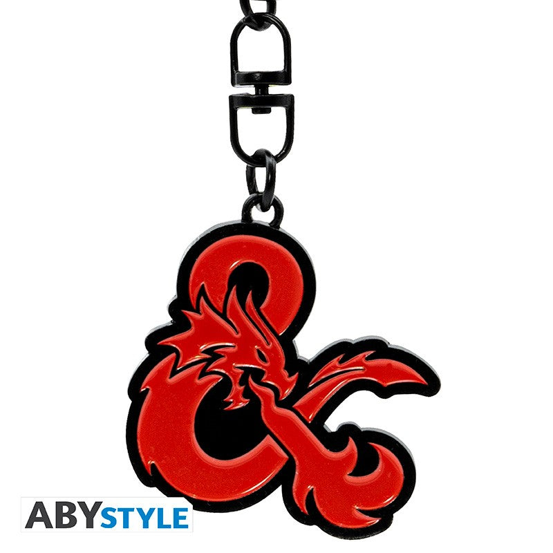 ABYKEY570 - DUNGEONS & DRAGONS - PORTACHIAVI - AMPERSAND LOGO