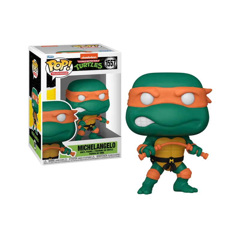 Teenage Mutant Ninja Turtles Funko POP! Television Vinyl Figure 1557 Michelangelo 9 cm