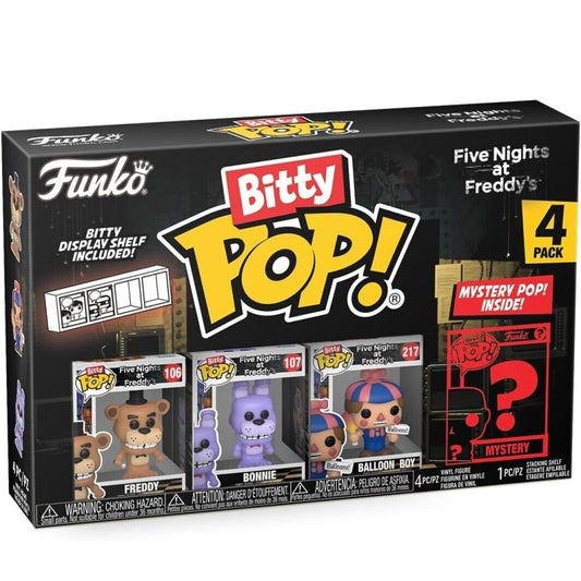 Five Nights at Freddy's Bitty POP! Vinyl Figure 4-Pack Freddy 2,5 cm
