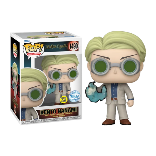 Jujutsu Kaisen Funko POP! Animation Vinyl Figure 1490 Kento Nanami 9 cm - GLOWS IN THE DARK SPECIAL EDITION
