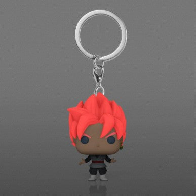 Dragon Ball Super Funko Pop! Keychain - Super Saiyan Rosè Goku Black -GLOWS IN THE DARK