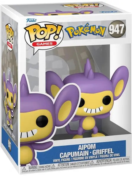 Pokemon Funko POP! Games Vinyl Figure 947 Aipom (EMEA) 9 cm