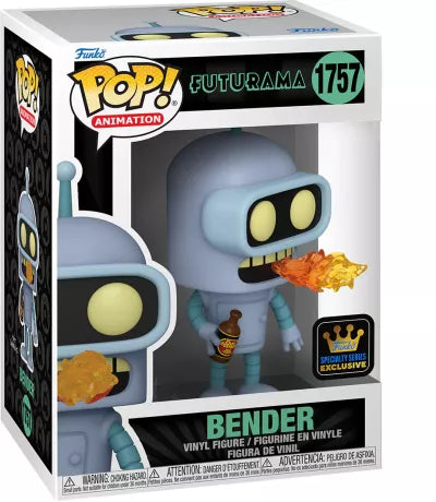 Futurama Funko  Pop! Animation Vinyl 1757 Figure Bender 10 cm