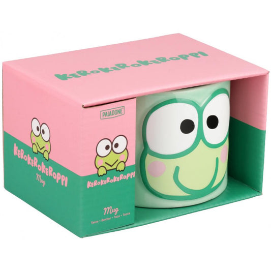 HELLO KITTY - KEROKEROPPI EMBOSSED MUG - TAZZA ORIGINALE SANRIO
