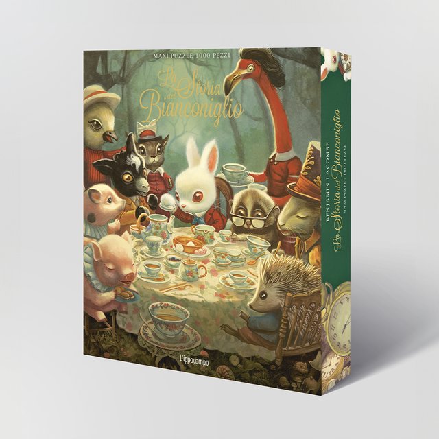 LA STORIA DEL BIANCONIGLIO - PUZZLE MAXI - 1000 PEZZI