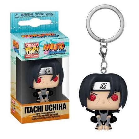 NARUTO - ITACHI UCHIHA POCKET POP! VINYL KEYCHAIN 4 CM