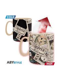 ABYMUGA444 - ONE PIECE - TAZZA HEAT CHANGE 460ML - CHANGE WANTED