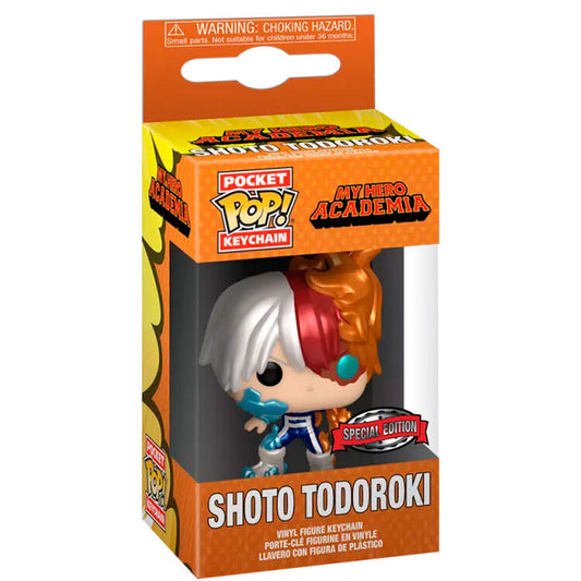 My Hero Academia Pocket Funko POP! Vinyl Keychain Shoto Todoroki 4 cm - SPECIAL EDITION