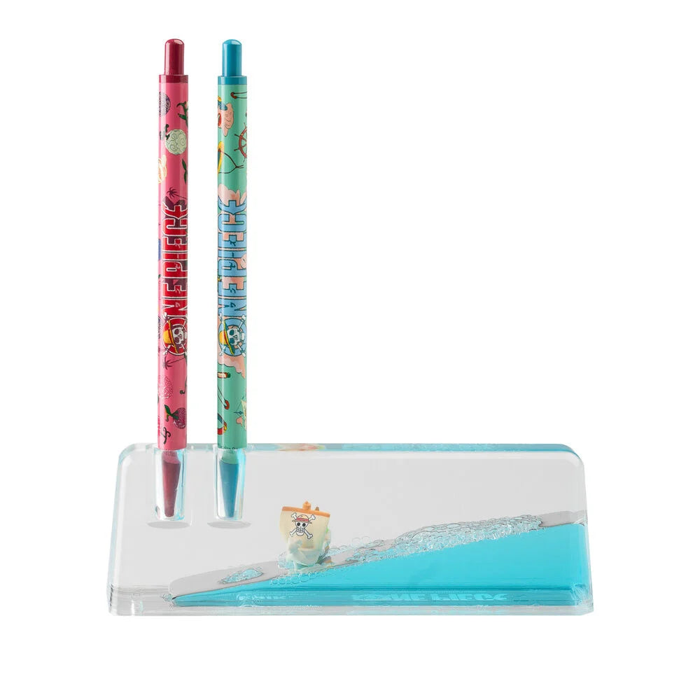 One Piece Going Merry Pen Holder – Portapenne Acrilico One Piece Going Merry