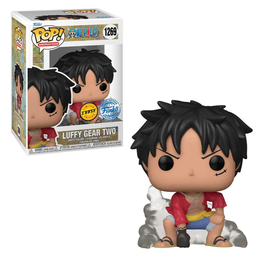 One Piece Funko POP! Vinyl Figure 1269 Luffy Gear Two 9 cm - SPECIAL EDITION - CHASE limited edition