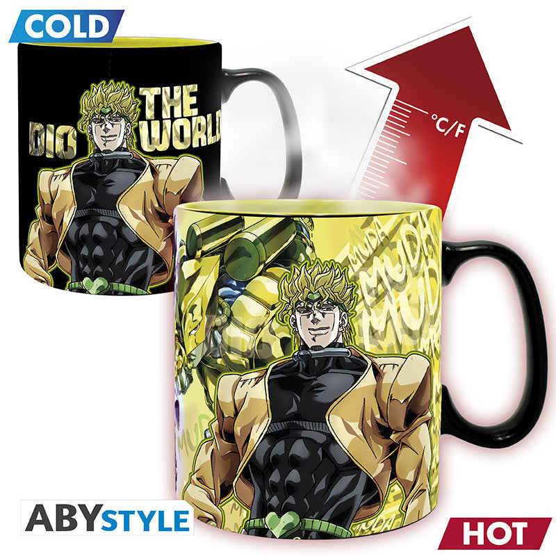 ABYMUGA015 - JOJO'S BIZARRE ADVENTURE - TAZZA HEAT CHANGE 460ML - JOTARO DIO