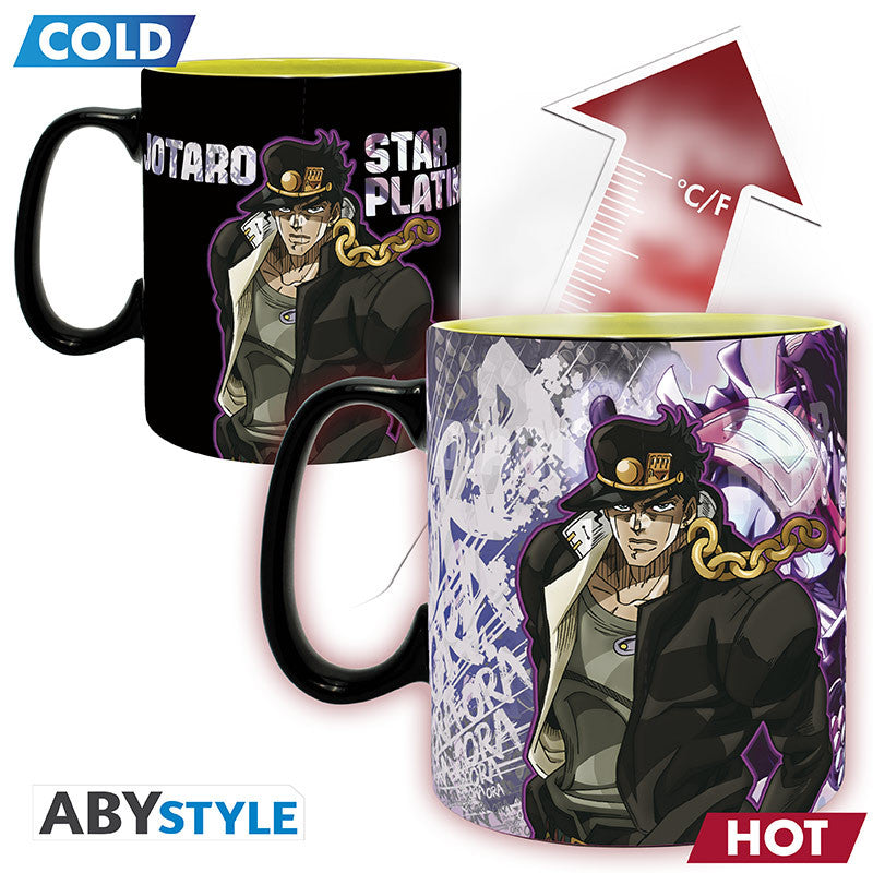 ABYMUGA015 - JOJO'S BIZARRE ADVENTURE - TAZZA HEAT CHANGE 460ML - JOTARO DIO
