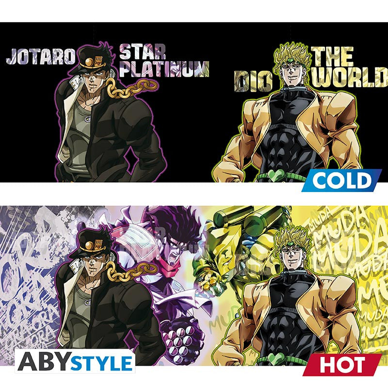ABYMUGA015 - JOJO'S BIZARRE ADVENTURE - TAZZA HEAT CHANGE 460ML - JOTARO DIO
