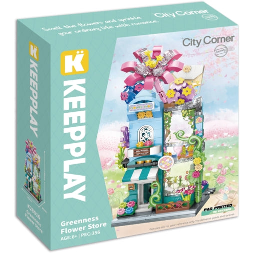 CITY COORNER - FLOWER SHOP - MATTONCINI - FIORAIO KP28016