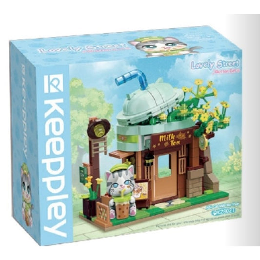 LOVELY STREET - GLUTTON CAT - MATTONCINI - ASH CAT MILK TEA SHOP KP28021