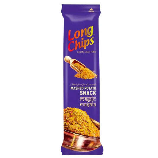 Long Chips Magic Masala, patatine lunghe speziate da 75g