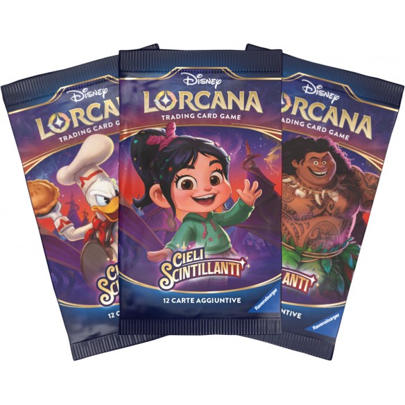 LORCANA  - BOX 24 BUSTE - CIELI SCINTILLANTI - ITA