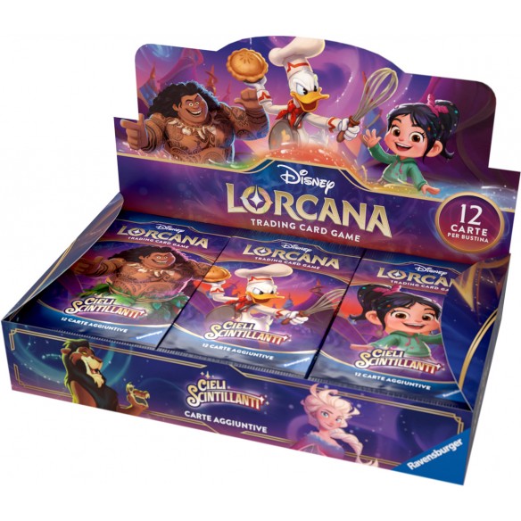 LORCANA  - BOX 24 BUSTE - CIELI SCINTILLANTI - ITA