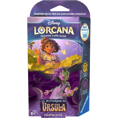 LORCANA - STARTER DECKS - MAZZO Ambra/Ametista MADRIGAL MIRABEL e BRUNO - IL RITORNO DI URSULA - ITA