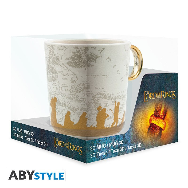 ABYMUGA287 - THE LORD OF THE RINGS - TAZZA 3D - ONE RING