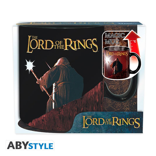 ABYMUG944 - LORD OF THE RINGS - TAZZA HEAT CHANGE 460ML - YOU SHALL NOT PASS